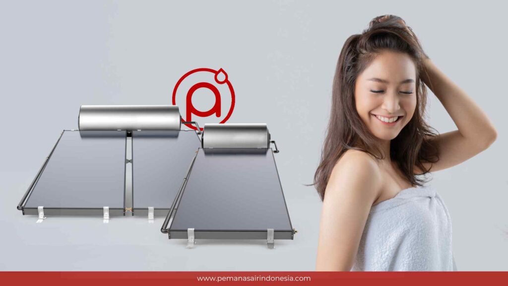 cara kerja solar water heater